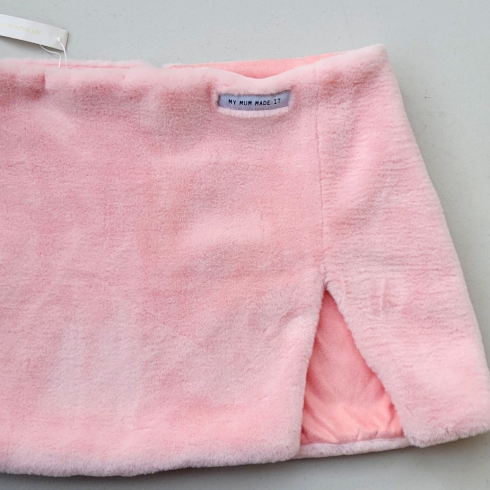 Fluffy Pink Skirt